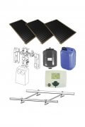 3 solar collector system